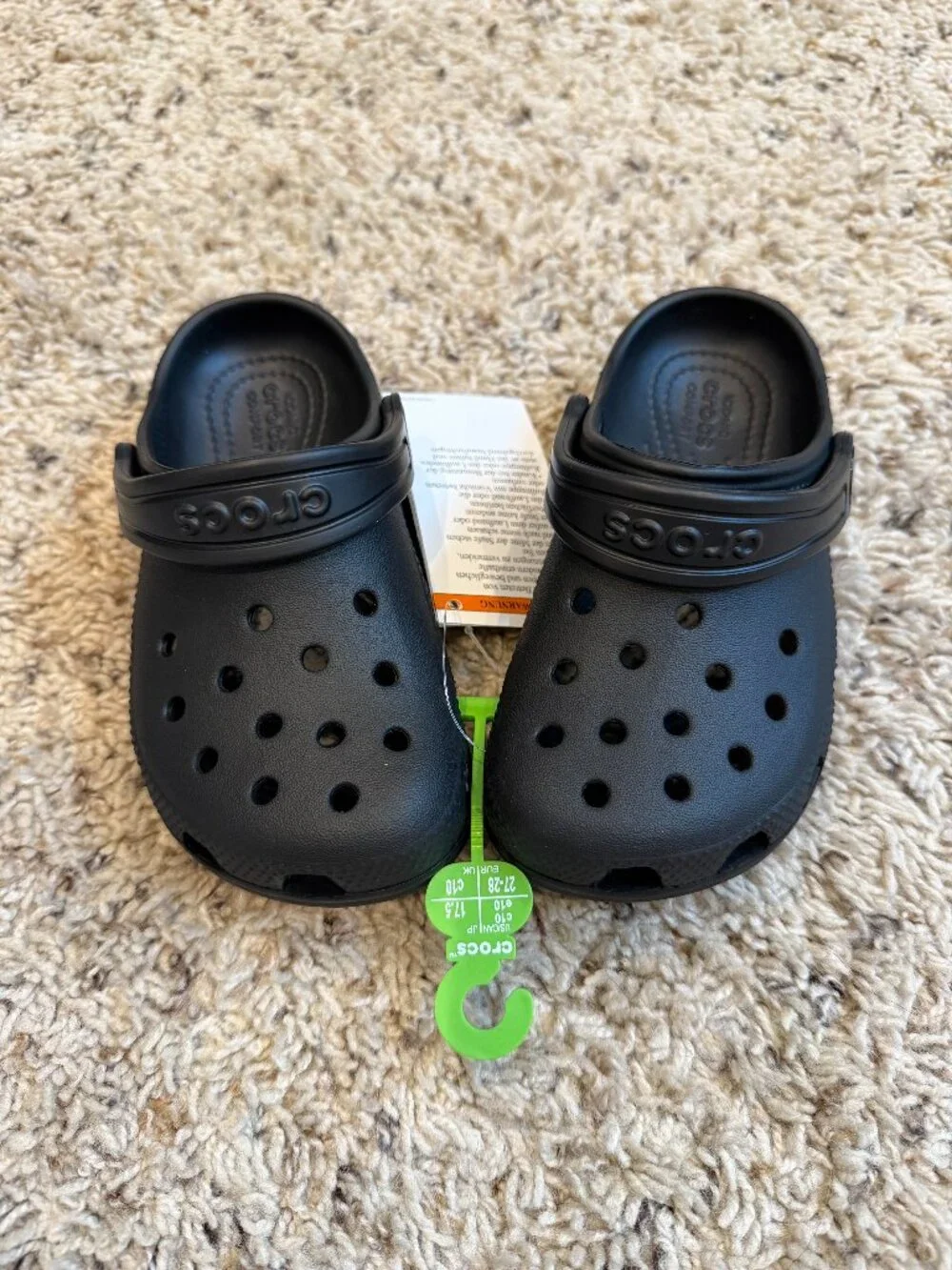 Kids' Classic Clog black size c10 NWT